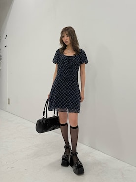 湊有里紗さん(レディース・152cm)の夏コーディネート