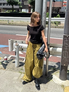 湊有里紗さん(レディース・152cm)の夏コーディネート