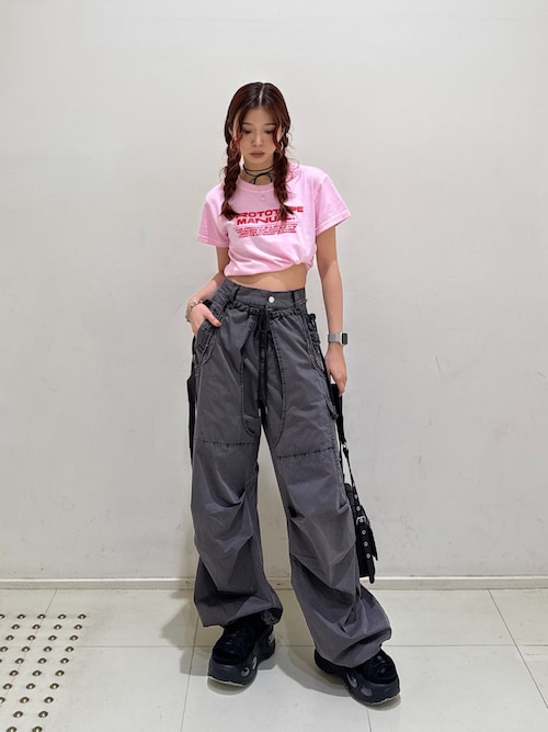 SLY スラックス パンツ TUCK WIDE WOVEN PT タック ワイド