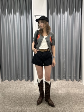 湊有里紗さん(レディース・152cm)の夏コーディネート