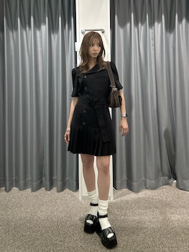 湊有里紗さん(レディース・152cm)の春コーディネート