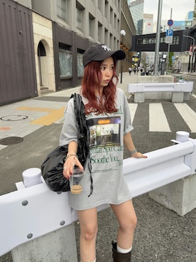 　湊有里紗さん（レディース・152cm）の夏コーディネート