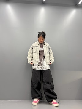 「DANKE SCHON（ダンケシェーン）のアイテム」を使った、えごみゅうさん（レディース・158cm）の冬コーディネート