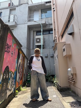 「DANKE SCHON（ダンケシェーン）のアイテム」を使った、えごみゅうさん（レディース・158cm）の夏コーディネート