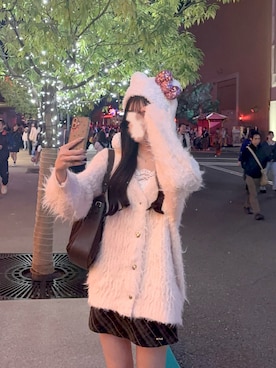 「Chico（チコ）のアイテム（スカート）」を使った、　nnさん（レディース・163cm）の秋コーディネート