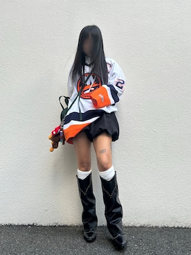 「アイテム（その他トップス）」を使った、みみさん（レディース・155cm）の秋コーディネート