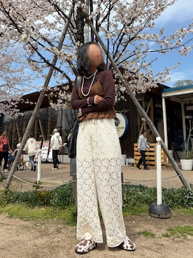 「SHEEN（シーン）のアイテム」を使った、みみさん（レディース・155cm）の春コーディネート