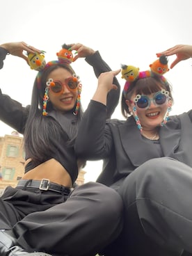 「アイテム（フォーマルスーツ/小物）」を使った、みみさん（レディース・155cm）の秋コーディネート