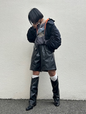 「SHEEN（シーン）のアイテム」を使った、みみさん（レディース・155cm）の冬コーディネート