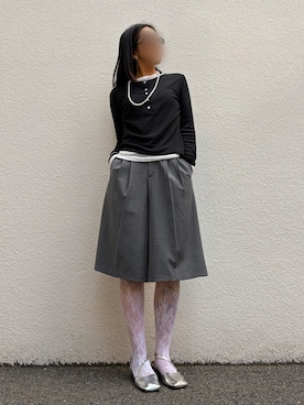 「tutuanna（チュチュアンナ）のアイテム」を使った、みみさん（レディース・155cm）の春コーディネート