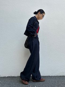 「アイテム（パンプス）」を使った、みみさん（レディース・155cm）の秋コーディネート