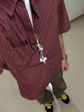 「アイテム（デジタル腕時計）」を使った、スースさん（メンズ・168cm）の秋コーディネート