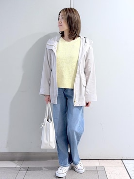 sayaさん（レディース・155cm）の春コーディネート