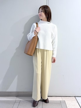 sayaさん（レディース・155cm）の冬コーディネート