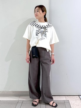 sayaさん（レディース・155cm）の春コーディネート