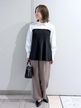 sayaさん（レディース・155cm）の冬コーディネート