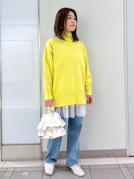 sayaさん（レディース・155cm）の冬コーディネート