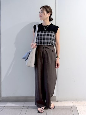 sayaさん(レディース・155cm)の夏コーディネート