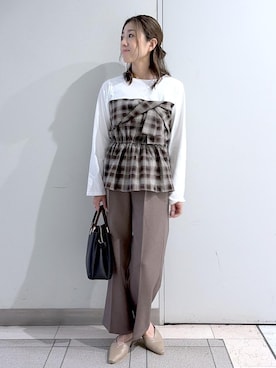 sayaさん(レディース・155cm)の秋コーディネート