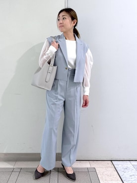 sayaさん（レディース・155cm）の春コーディネート