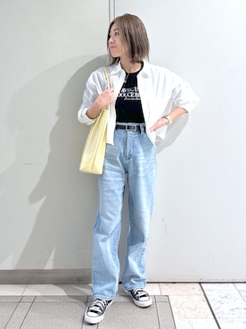 sayaさん（レディース・155cm）の春コーディネート