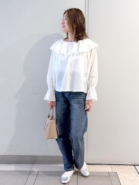 sayaさん（レディース・155cm）の春コーディネート