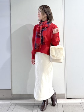 sayaさん（レディース・155cm）の冬コーディネート