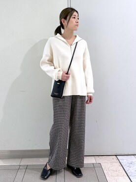 sayaさん（レディース・155cm）の春コーディネート