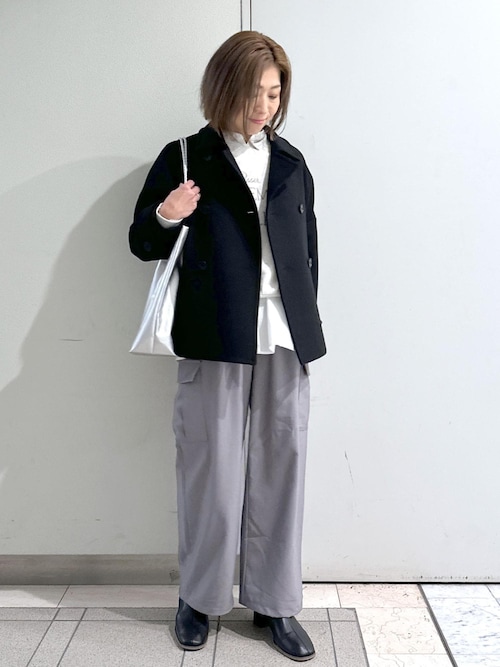 ROPE' PICNIC コート アウター ウールショートコート レディース