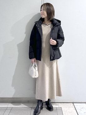 「アイテム（バッグ）」を使った、sayaさん（レディース・155cm・30代）の冬コーディネート