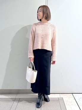 sayaさん（レディース・155cm）の冬コーディネート