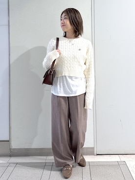 sayaさん(レディース・155cm)の冬コーディネート