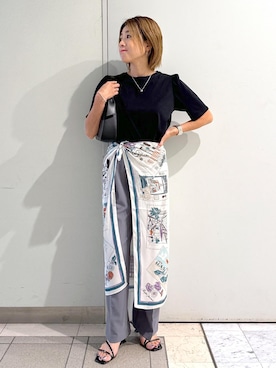 「アイテム（財布/小物）」を使った、sayaさん（レディース・155cm）の夏コーディネート