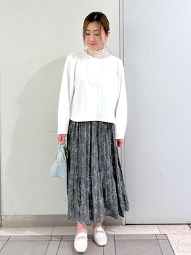 sayaさん（レディース・155cm）の冬コーディネート