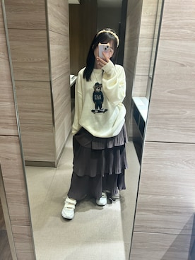 nanachiikawaさん（骨格ウェーブ・レディース・153cm）の秋コーディネート