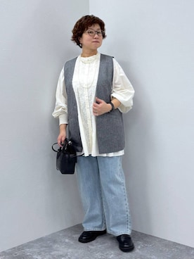 「アイテム（アクセサリー）」を使った、tosa0101さん（レディース・152cm・50代）の冬コーディネート