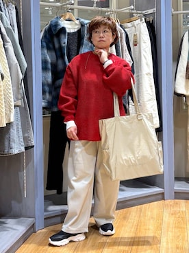 「studio CLIP（スタディオクリップ）のアイテム」を使った、tosa0101さん（レディース・152cm）の冬コーディネート