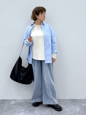 「アイテム（サンダル）」を使った、tosa0101さん（レディース・152cm・40代）の秋コーディネート