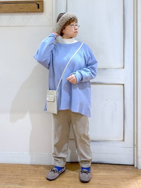 「アイテム（帽子）」を使った、tosa0101さん（レディース・152cm・40代）の秋コーディネート