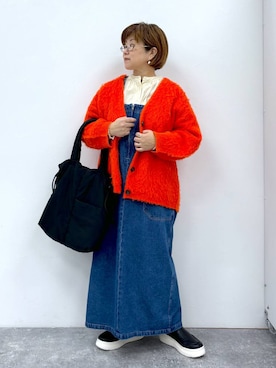 「アイテム（ワンピース/ドレス）」を使った、tosa0101さん（レディース・152cm・40代）の秋コーディネート