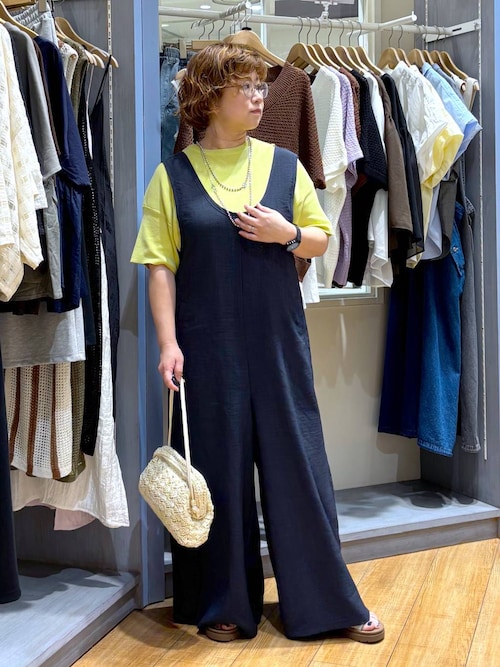 machatt マチャット Uネックオールインワン タグ付き