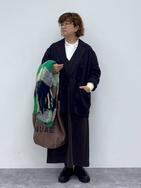 「アイテム（ワンピース/ドレス）」を使った、tosa0101さん（レディース・152cm・50代）の秋コーディネート