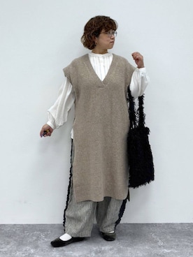 「アイテム（パンツ）」を使った、tosa0101さん（レディース・152cm・50代）の秋コーディネート