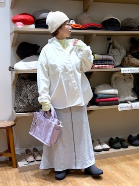 「アイテム（ブーツ）」を使った、tosa0101さん（レディース・152cm・50代）の冬コーディネート