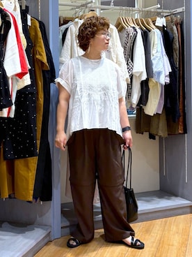 「アイテム（サンダル）」を使った、tosa0101さん（レディース・152cm・40代）の夏コーディネート