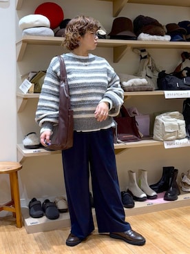 「アイテム（パンツ）」を使った、tosa0101さん（レディース・152cm・50代）の秋コーディネート