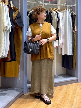 「アイテム（サンダル）」を使った、tosa0101さん（レディース・152cm・40代）の夏コーディネート
