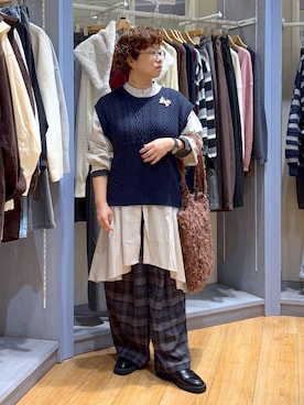 「アイテム（ワンピース/ドレス）」を使った、tosa0101さん（レディース・152cm・50代）の秋コーディネート