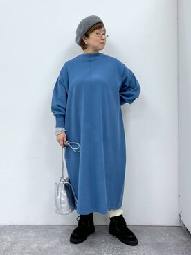 「アイテム（帽子）」を使った、tosa0101さん（レディース・152cm・40代）の秋コーディネート