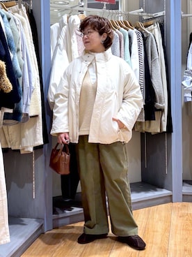 「studio CLIP（スタディオクリップ）のアイテム」を使った、tosa0101さん（レディース・152cm）の冬コーディネート